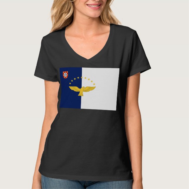 Azoren, Portugal T-Shirt (Vorderseite)