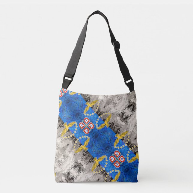 Azoren, Portugal Tragetaschen Mit Langen Trägern (Vorderseite)