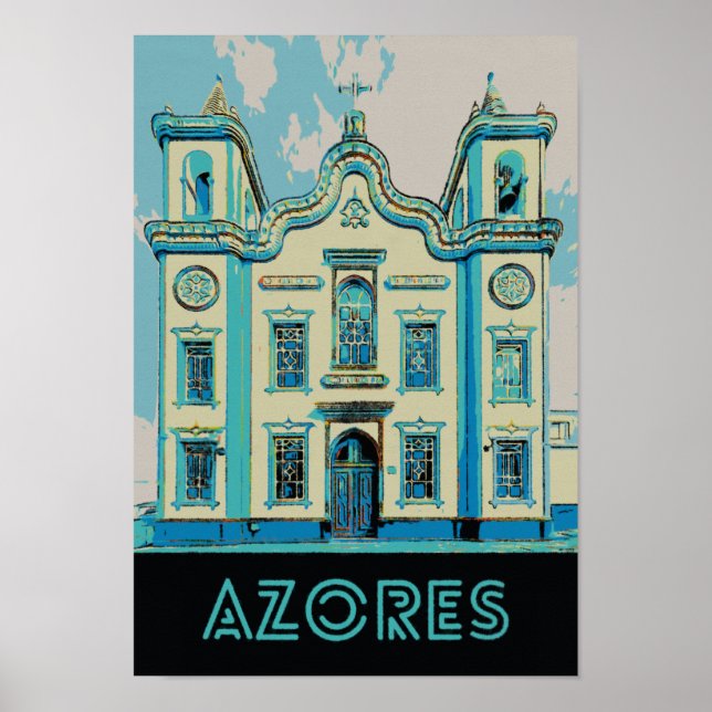 Azoren - Terceira - Inselbeispiel Portugal Poster (Vorne)