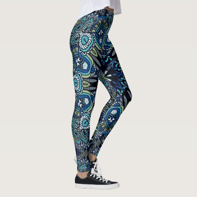 Aztec #1 leggings (Rechts)