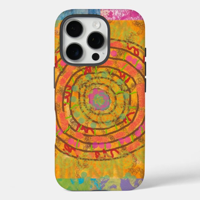 Aztec Abstrakt Case-Mate iPhone Hülle (Rückseite)
