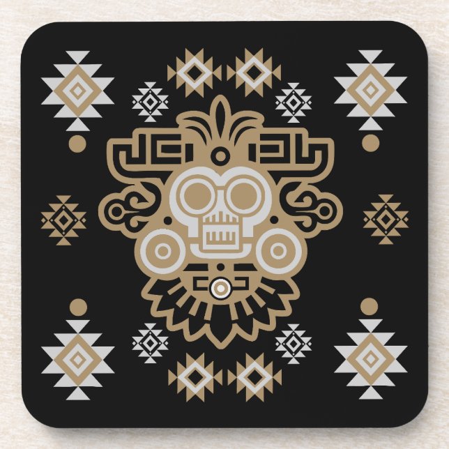 Aztec-Arizona-Druck Getränkeuntersetzer (Vorderseite)