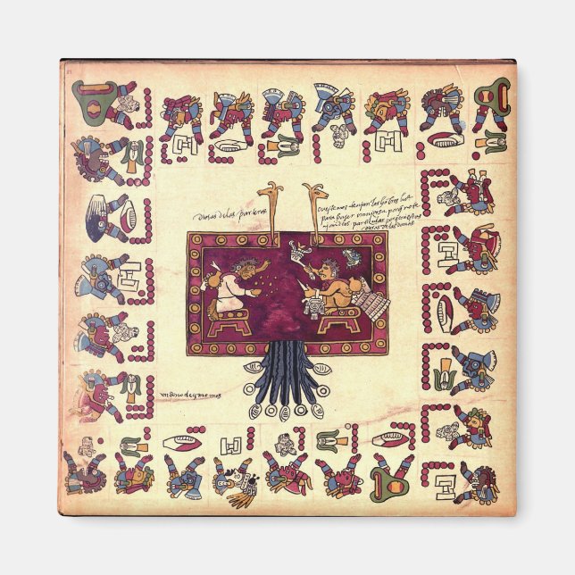 Aztec Art Magnet (Vorne)