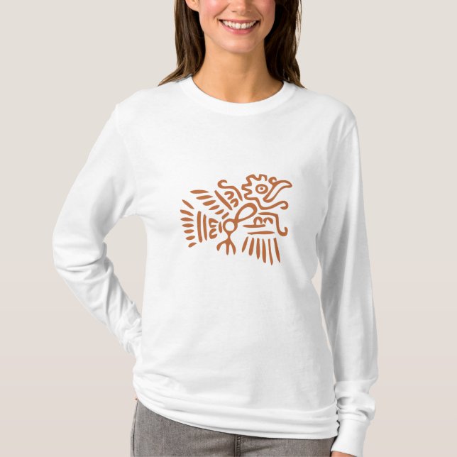 Aztec Bird T-Shirt (Vorderseite)