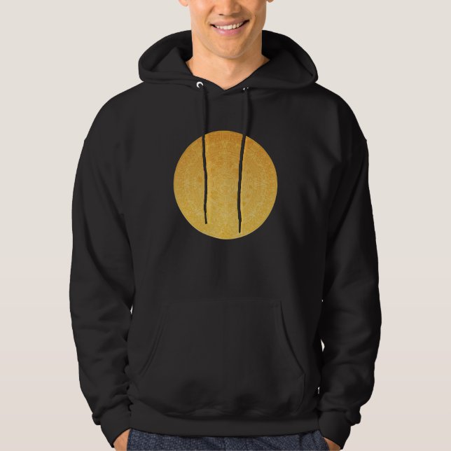 Aztec Calendar Cute Beautiful Fun Hoodie (Vorderseite)
