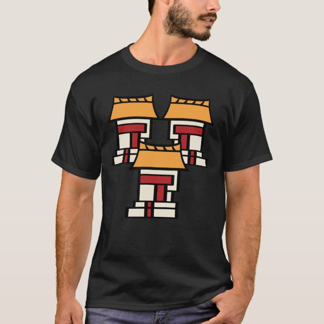 Aztec Calendar Day 03 - Calli T-Shirt (Vorderseite)