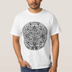 Aztec Calendar T - Shirt