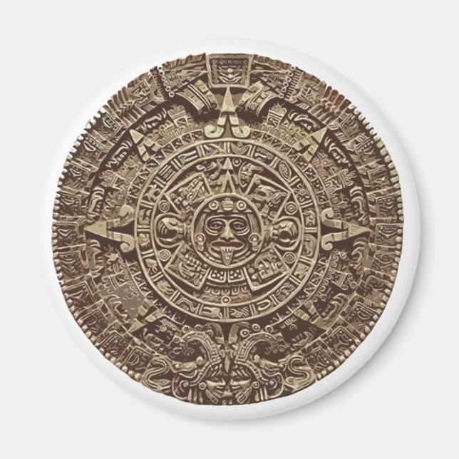 Aztec Calender Magnet (Vorne)