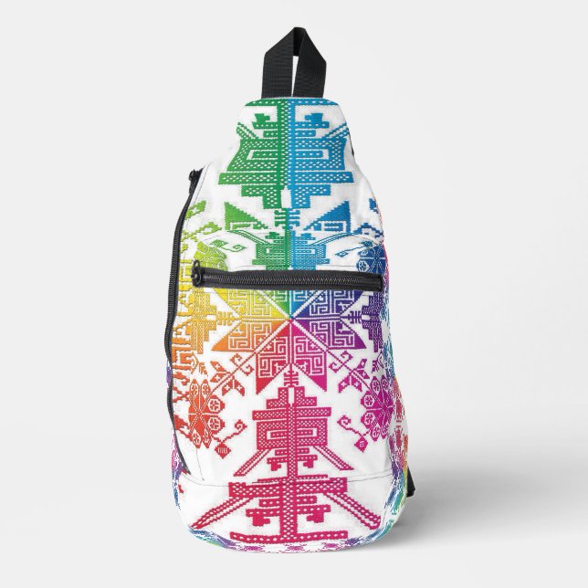 Aztec Crossbody Bag (Vorderseite)