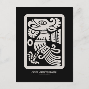 Aztec Cuauhtli - Adler (Putt) Postkarte