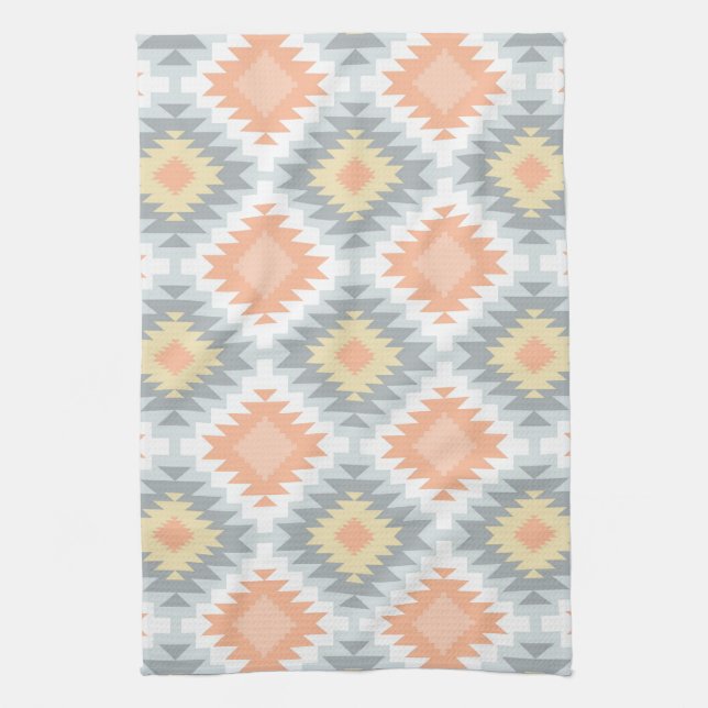 Aztec Design #3 bei JessicaSuzzette Geschirrtuch (Vertikal)