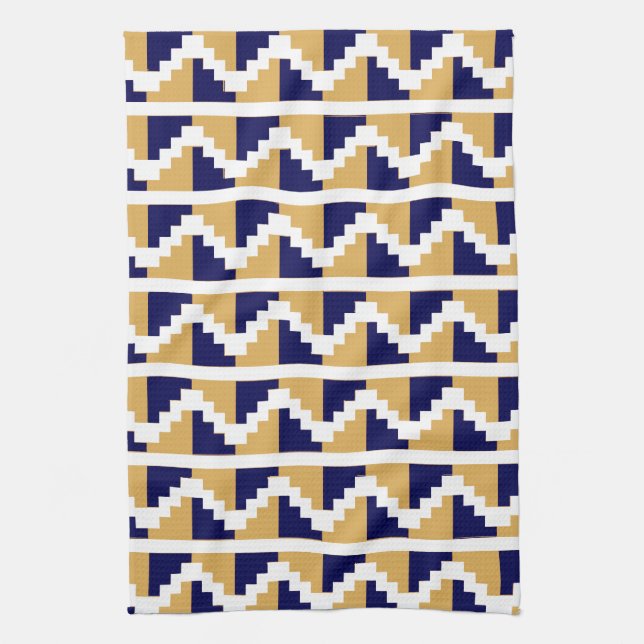Aztec Design #8 bei Jessica Suzzette Geschirrtuch (Vertikal)