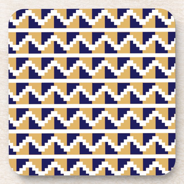 Aztec Design #8 bei Jessica Suzzette Getränkeuntersetzer (Vorderseite)
