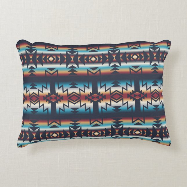 Aztec Design Accent Pillow Dekokissen (Vorderseite)