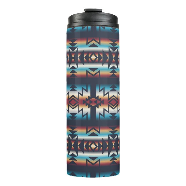 Aztec Design Thermal Tumbler Thermosbecher (Vorderseite)
