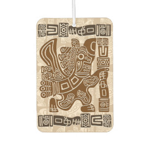 Aztec Eagle Warrior Tribal Alte Kunst Autolufterfrischer