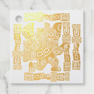 Aztec Eagle Warrior Tribal Alte Kunst Geschenkanhänger