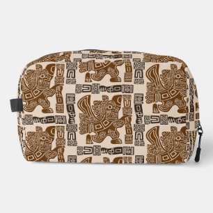 Aztec Eagle Warrior Tribal Alte Kunst Waschbeutel