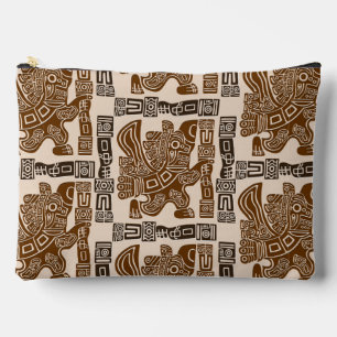 Aztec Eagle Warrior Tribal Alte Kunst Zubehörtasche