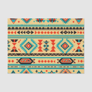 Aztec Elegance Geometric Decoupage Paper Seidenpapier