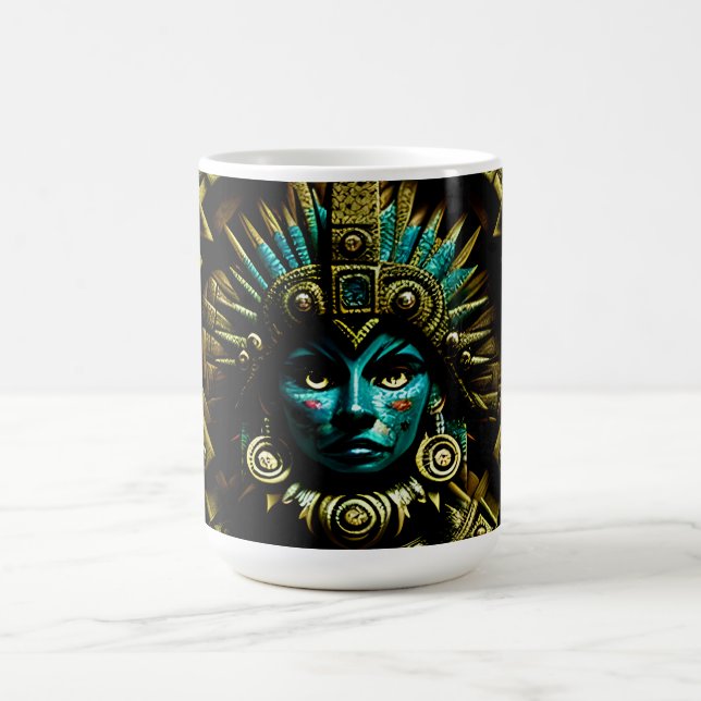 Aztec-Entwurfsmuster Zwei Kaffeetasse (Mittel)