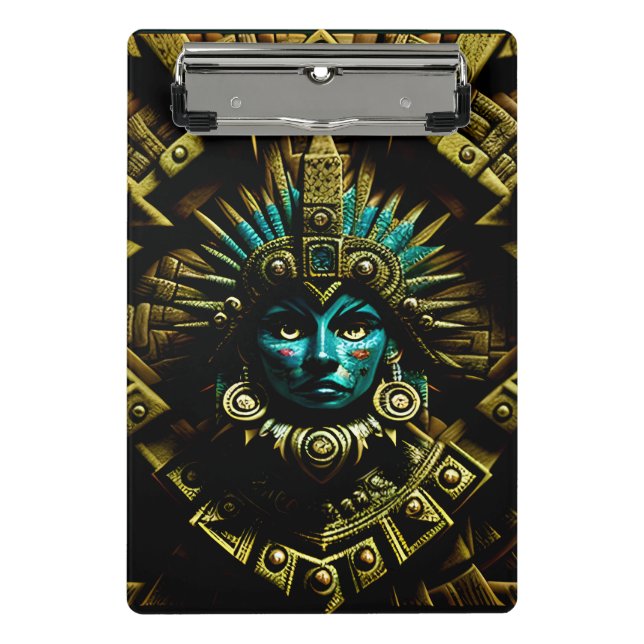 Aztec-Entwurfsmuster Zwei Mini Klemmbrett (Vorderseite)