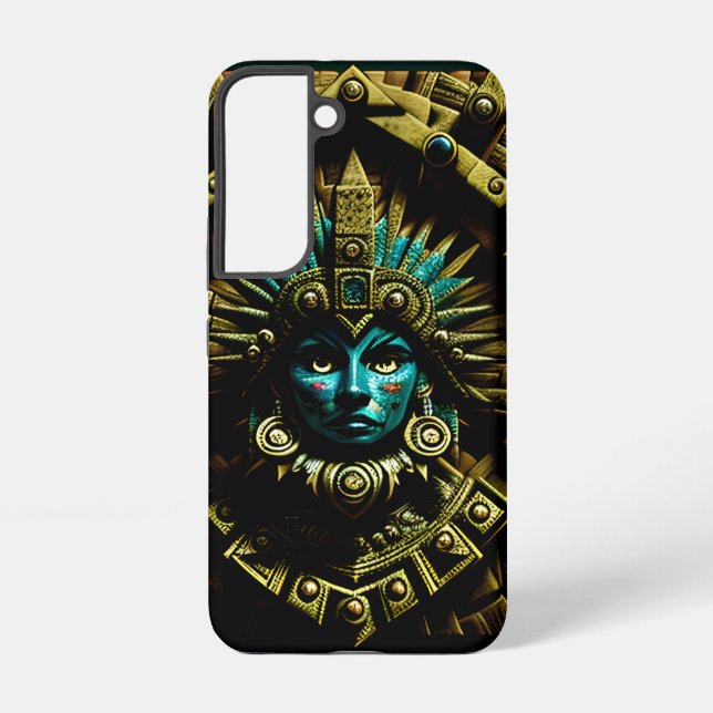 Aztec-Entwurfsmuster Zwei Samsung Galaxy Hülle (Rückseite)