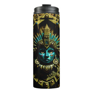 Aztec-Entwurfsmuster Zwei Thermosbecher