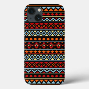 Aztec Essence II Ptn Red Blue Orange Yellow Blk Case-Mate iPhone Hülle
