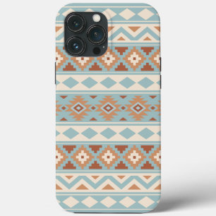 Aztec Essence Ptn IIIb Blue Cream Terracottas Case-Mate iPhone Hülle
