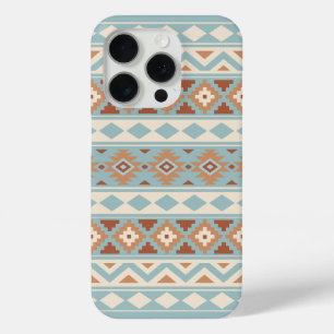 Aztec Essence Ptn IIIb Blue Cream Terracottas Case-Mate iPhone Hülle