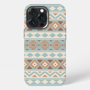 Aztec Essence Ptn IIIb Blue Cream Terracottas iPhone 13 Pro Hülle