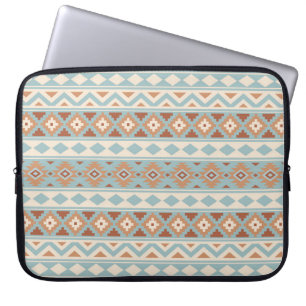Aztec Essence Ptn IIIb Blue Cream Terracottas Laptopschutzhülle
