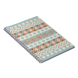 Aztec Essence Ptn IIIb Blue Cream Terracottas Notizblock
