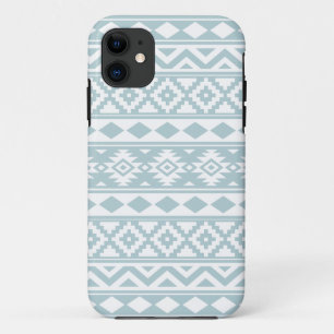 Aztec Essence Ptn IIIb Enteneier Blau & Weiß Case-Mate iPhone Hülle