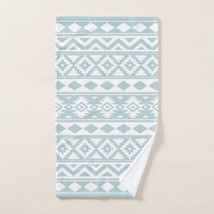 Aztec Essence Ptn IIIb Enteneier Blau & Weiß Handtuch