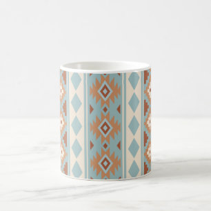 Aztec Essence V Ptn IIIb Blue Cream Terracottas Tasse