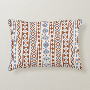 Aztec Essence Vertical Ptn II Rust Blue Creme Dekokissen