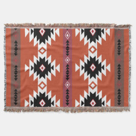 Aztec farbiges geometrisches Muster Decke
