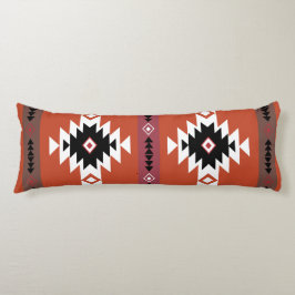 Aztec farbiges geometrisches Muster Seitenschläferkissen