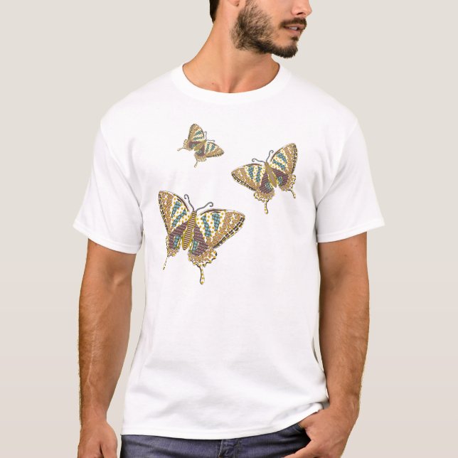 Aztec Frack Men-Shirt T-Shirt (Vorderseite)