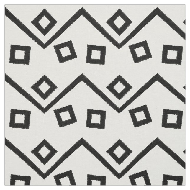 Aztec Geometric Abstraktes Muster Stoff (Muster)