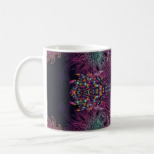 Aztec geometrische, Vintage nahtlose Muster. Kaffeetasse