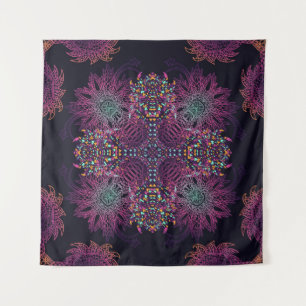 Aztec geometrische, Vintage nahtlose Muster. Wandteppich