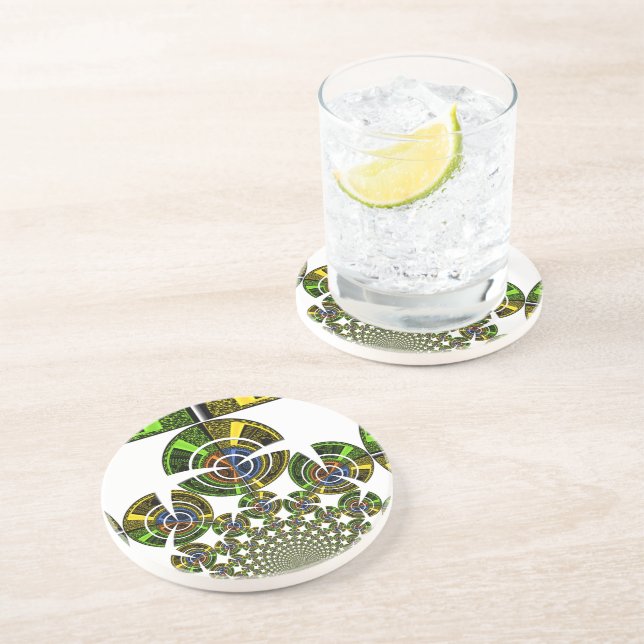 Aztec Getränkeuntersetzer (Seite)