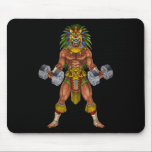 Aztec Jaguar Warrior Bodybuilding Gym Weightliftin Mousepad<br><div class="desc">Aztec Jaguar Warrior Bodybuilding Gym Weightlifting Fitness</div>