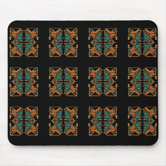 Aztec Mandala Mousepad (Vorne)