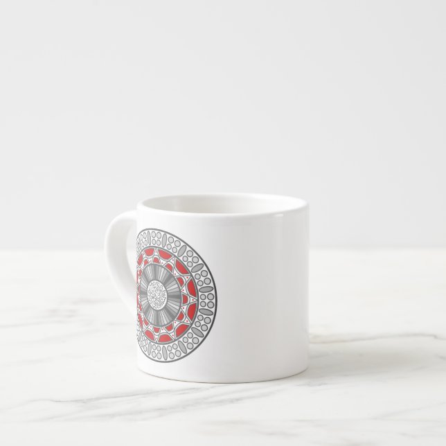 Aztec Meets Alien Specialty Tasse (Vorderseite Links)