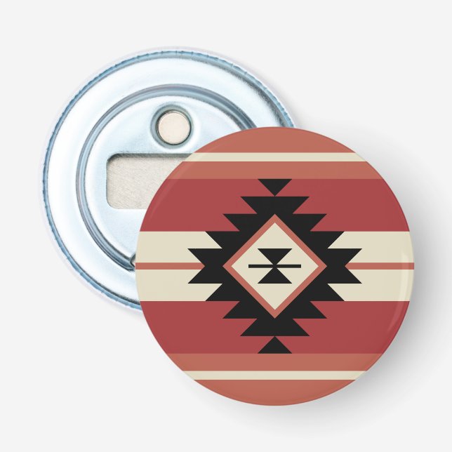 Aztec-Muster Flaschenöffner (Vorderseite)