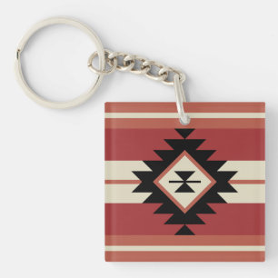 Aztec-Muster Schlüsselanhänger